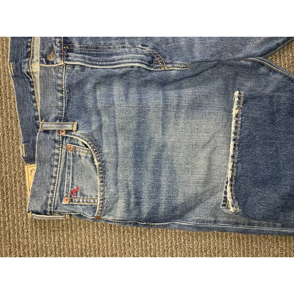 Polo Ralph Lauren Authentic Dungarees Blue Straight Leg Jeans 38x30 Mens
